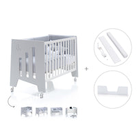 Lettino co-sleeping 60x120 cm (5in1) grigio · Omni C181-M7778