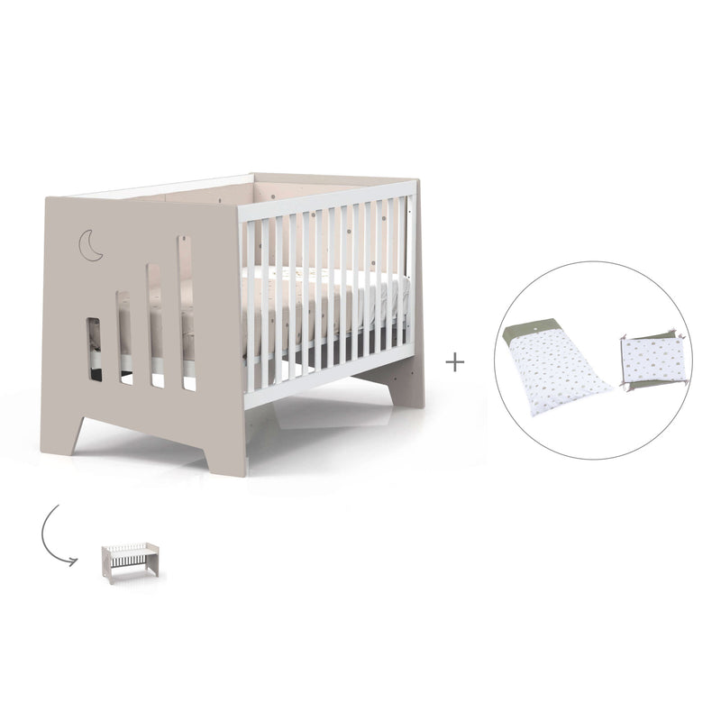 Lettino co-sleeping 70x140 cm (6in1) beige · Omni XL C191-M7753