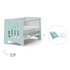 Lettino co-sleeping 70x140 cm (6in1) verde menta · Omni XL C191-M7755