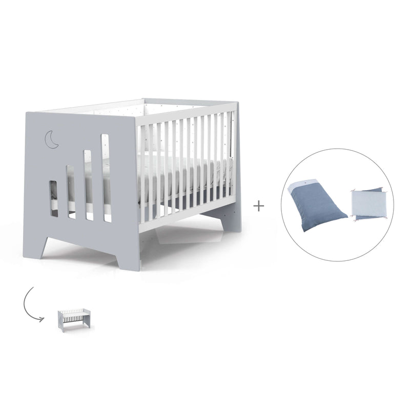 Lettino co-sleeping 70x140 cm (6in1) grigio · Omni XL C191-M7778