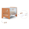 Lettino co-sleeping 70x140 cm (6in1) terracotta · Omni XL C191-M7783