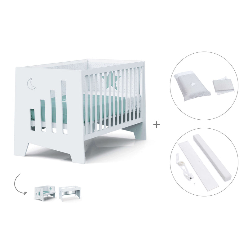 Lettino co-sleeping 70x140 cm (6in1) bianco · Omni XL C191-M7700