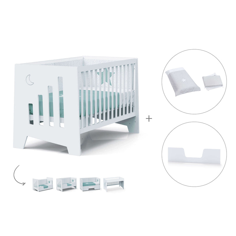 Lettino co-sleeping 70x140 cm (6in1) bianco · Omni XL C191-M7700