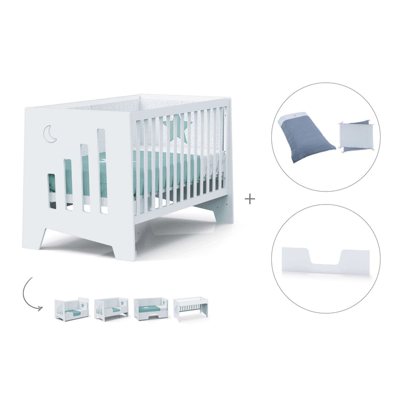 Lettino co-sleeping 70x140 cm (6in1) bianco · Omni XL C191-M7700