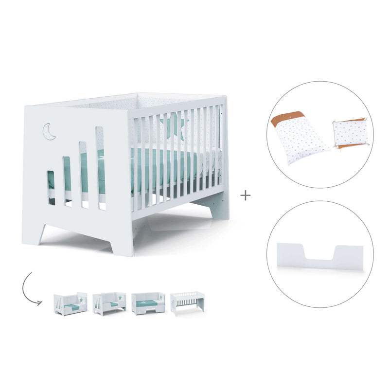 Lettino co-sleeping 70x140 cm (6in1) bianco · Omni XL C191-M7700