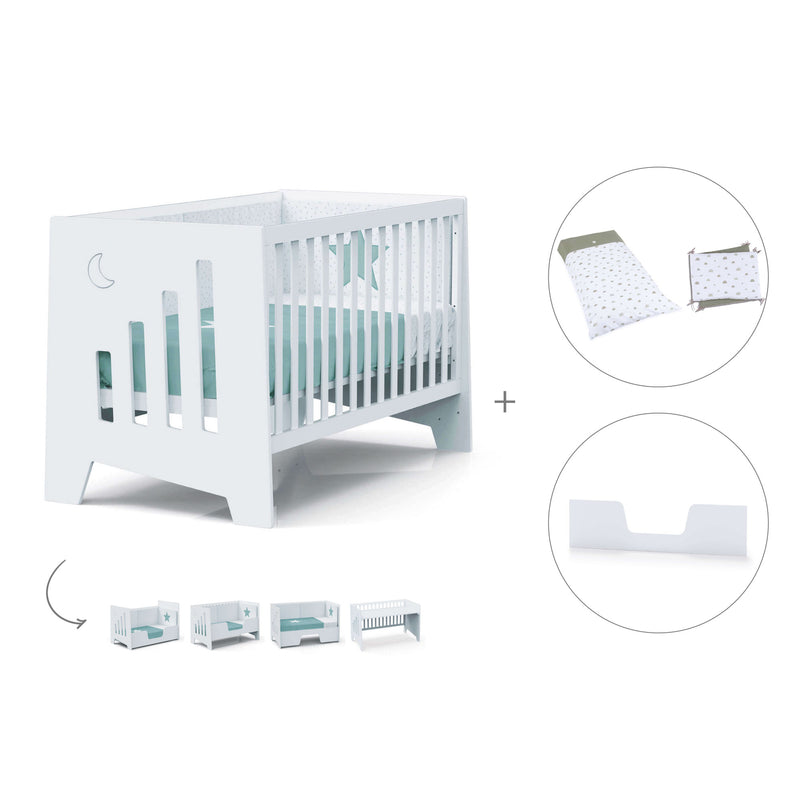 Lettino co-sleeping 70x140 cm (6in1) bianco · Omni XL C191-M7700