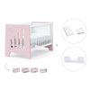 Lettino co-sleeping 70x140 cm (6in1) rosa · Omni XL C191-M7742