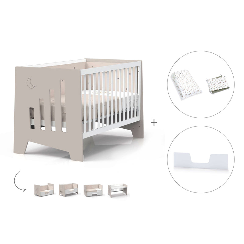 Lettino co-sleeping 70x140 cm (6in1) beige · Omni XL C191-M7753