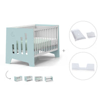 Lettino co-sleeping 70x140 cm (6in1) verde menta · Omni XL C191-M7755