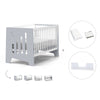 Lettino co-sleeping 70x140 cm (6in1) grigio · Omni XL C191-M7778