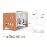 Lettino co-sleeping 70x140 cm (6in1) terracotta · Omni XL C191-M7783