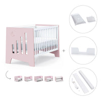 Lettino co-sleeping 70x140 cm (6in1) rosa · Omni XL C191-M7742