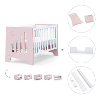 Lettino co-sleeping 70x140 cm (6in1) rosa · Omni XL C191-M7742