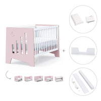 Lettino co-sleeping 70x140 cm (6in1) rosa · Omni XL C191-M7742