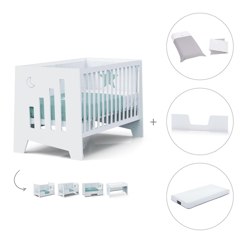 Lettino co-sleeping 70x140 cm (6in1) bianco · Omni XL C191-M7700