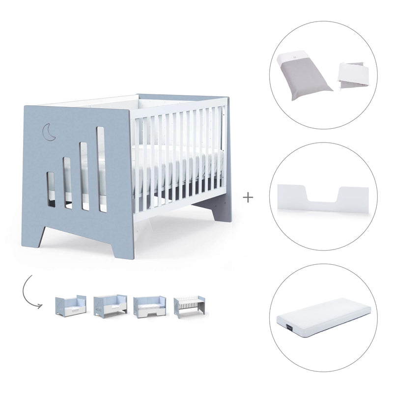 Lettino co-sleeping 70x140 cm (6in1) blu · Omni XL C191-M7741