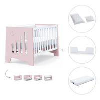 Lettino co-sleeping 70x140 cm (6in1) rosa · Omni XL C191-M7742