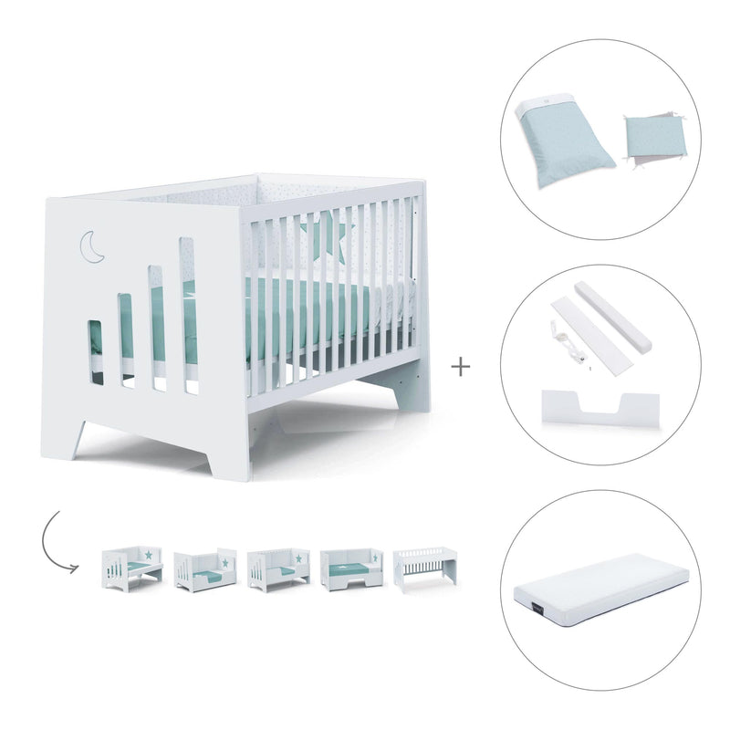 Lettino co-sleeping 70x140 cm (6in1) bianco · Omni XL C191-M7700