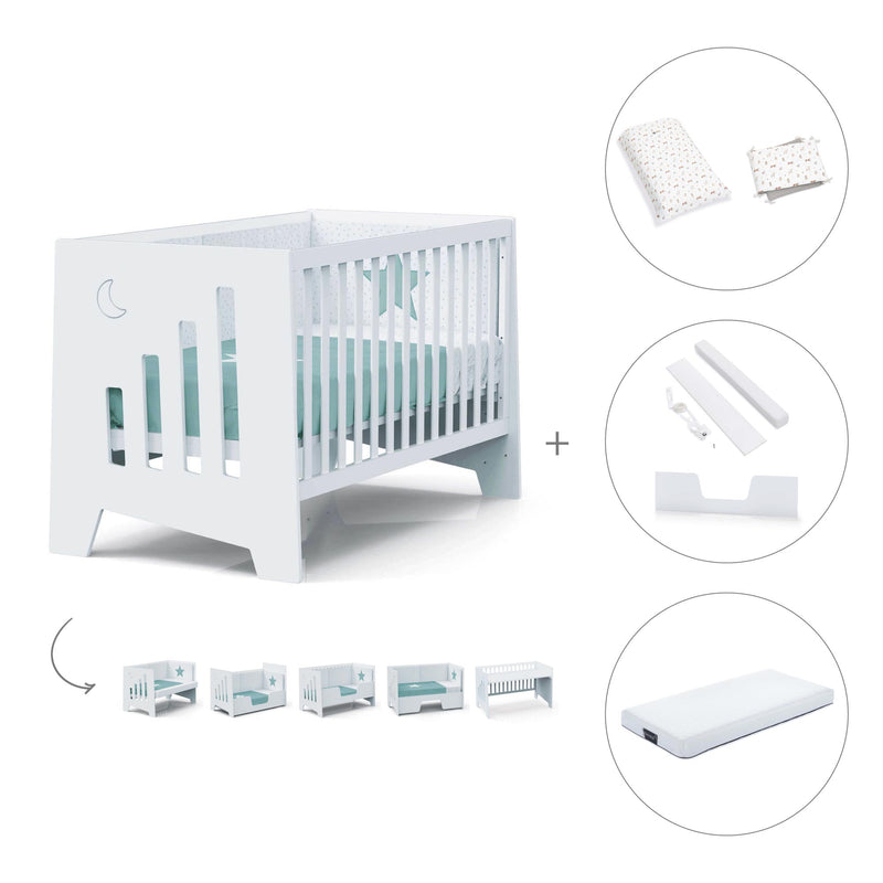 Lettino co-sleeping 70x140 cm (6in1) bianco · Omni XL C191-M7700