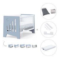 Lettino co-sleeping 70x140 cm (6in1) blu · Omni XL C191-M7741