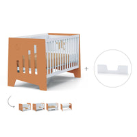 Lettino co-sleeping 70x140 cm (6in1) terracotta · Omni XL C191-M7783