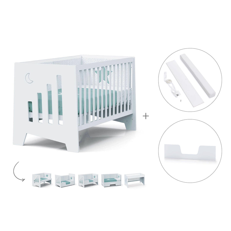 Lettino co-sleeping 70x140 cm (6in1) bianco · Omni XL C191-M7700