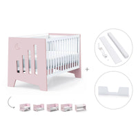 Lettino co-sleeping 70x140 cm (6in1) rosa · Omni XL C191-M7742