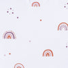Piumino nordico culla 55x70 cm/60x80 cm arcoíris terracotta · Ariake 1304-123
