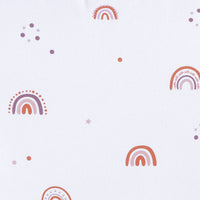 Piumino nordico culla 55x70 cm/60x80 cm arcoíris terracotta · Ariake 1304-123