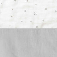 Riduttore per neonato (con cuneo antireflusso) grigio con estrellas · Delphin 666C-134