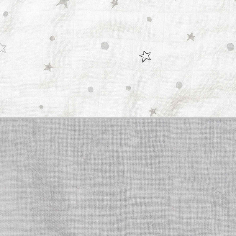 Riduttore per neonato (con cuneo antireflusso) grigio con estrellas · Delphin 666C-134