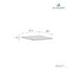 Ripiano supplementare armadi Style Plus+ y Lifestyle Plus+ · WE447-M40