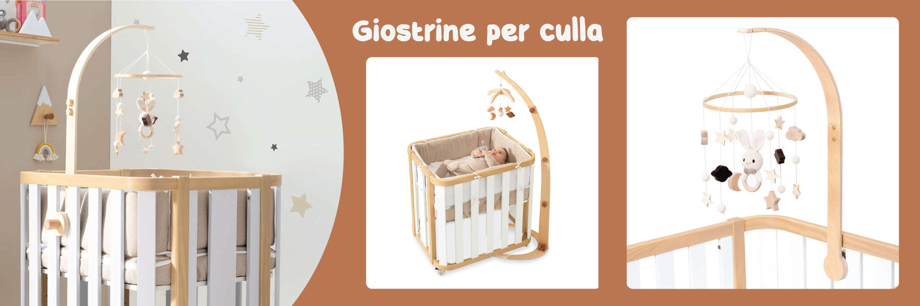 Giostrine per culle e lettino