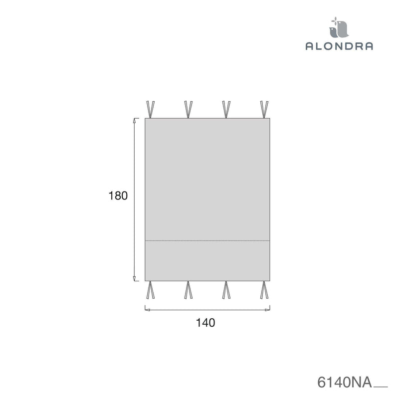 Medidas toldo dosel para cama-cabaña Montessori de Alondra Homy 70x140 cm