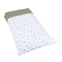 Sacco nordico letto 90x200 cm verde oliva · 636F-127 Espuma do mar