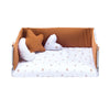 Set tessile culla co-sleping 80x50 cm terracotta · 650S-123 Ariake