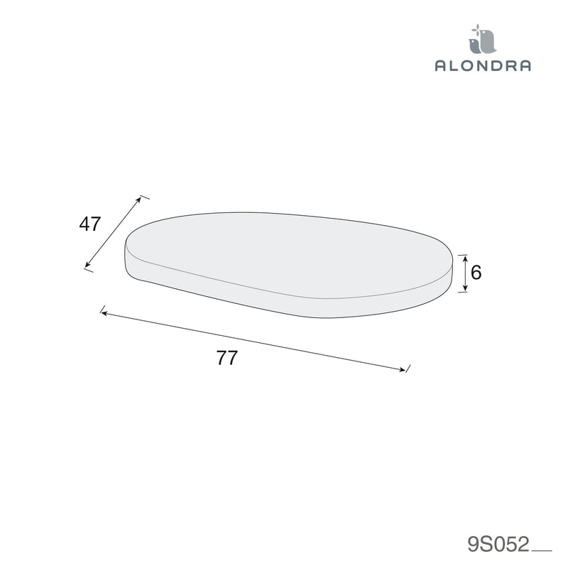 Lenzuolo sotto bianco culla Yakarta 48x78 cm · 9S052-B