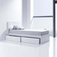 Letto bambini 90x200 cm con cassettoni o letto estraibile · Kubo QC551