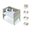 Culla co-sleping 50x80 cm (5in1) legno/verde oliva · Equo Life