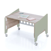 Culla co-sleping 50x80 cm (5in1) legno/verde oliva · Equo Life