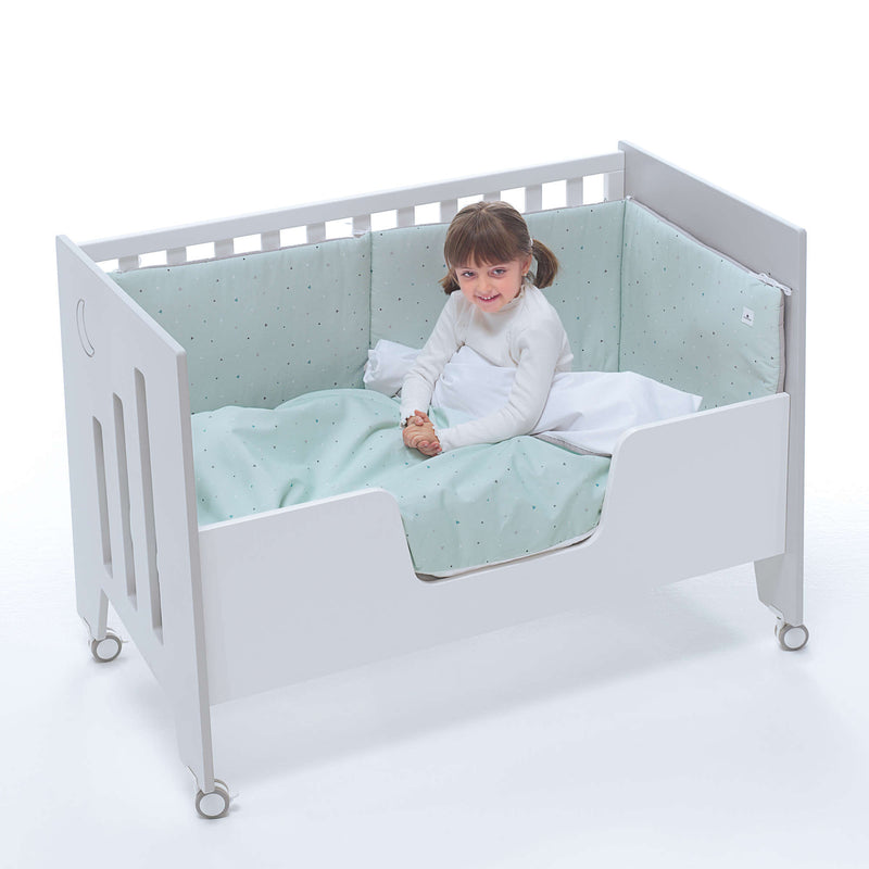 Lettino co-sleeping 60x120 cm (5in1) grigio · Omni C181-M7778