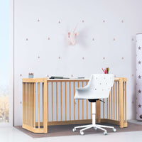 Lettino-letto bambini (3in1) 70x140 cm legno · Crea Due Nomad C300-M5000