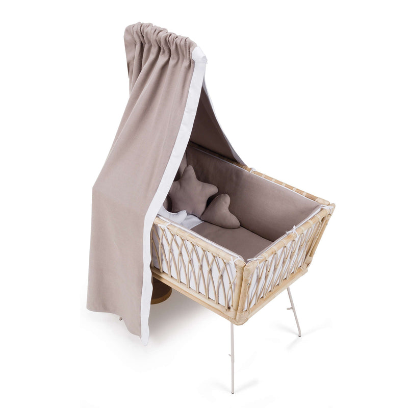 Baldacchino culla/lettino beige · 661-126 Sahara Sand