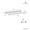 Kit di co-sleping lettini Crea Due e Crea Tre 70x140 cm · WCO300-70